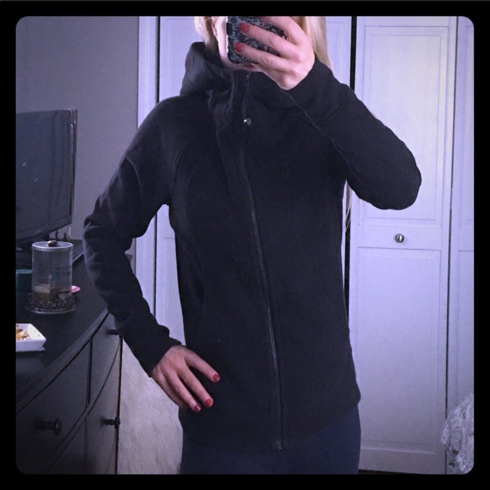 Lululemon Black Scuba Hoodie